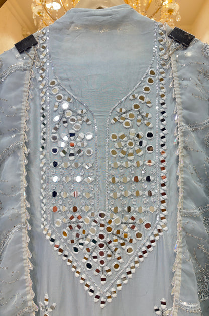 Mehraz Mirror Silk Suit