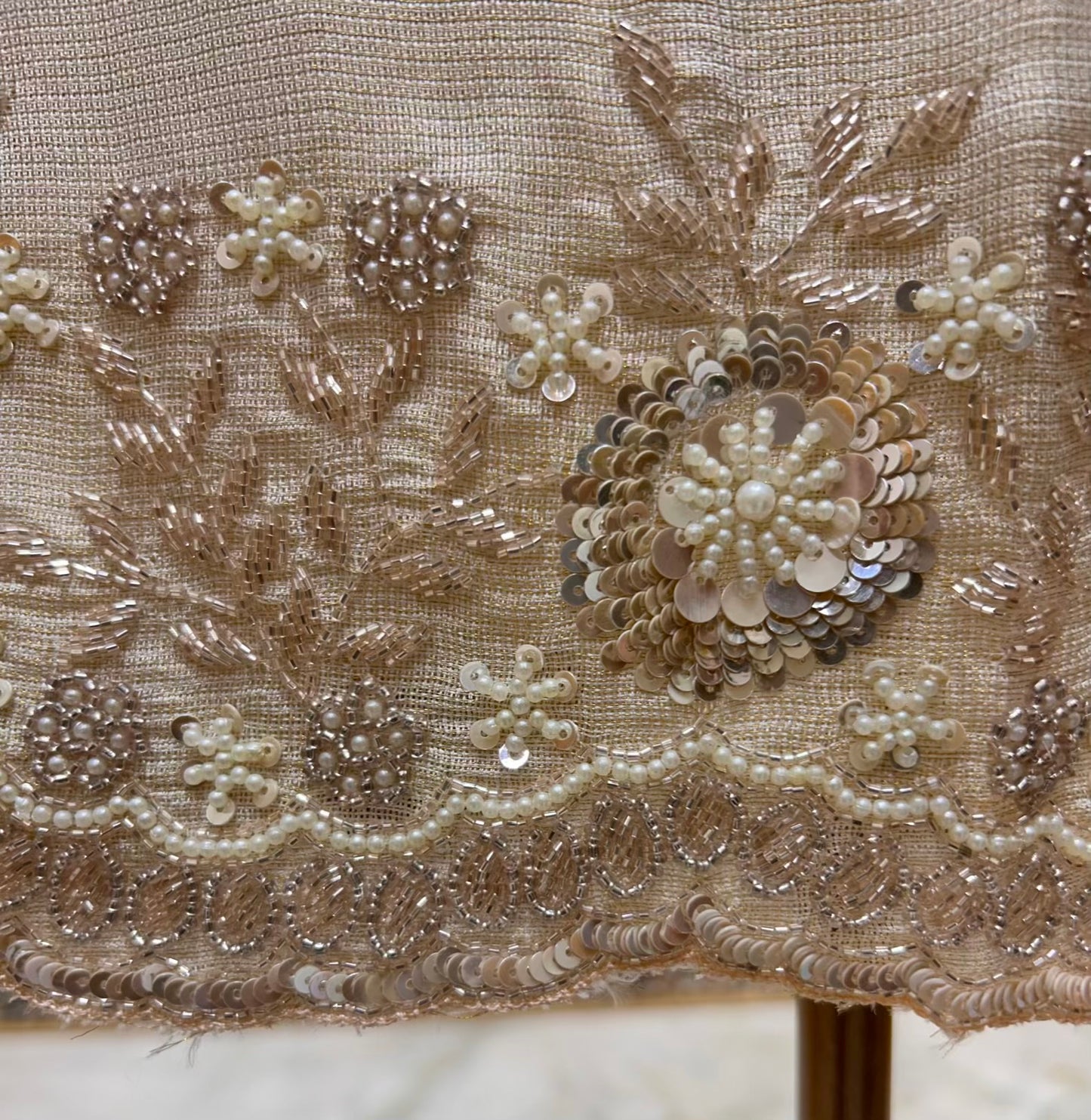 Aabira Handcrafted Veil Suit