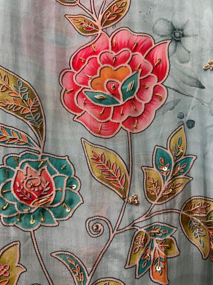 Rangrez Silk Suit