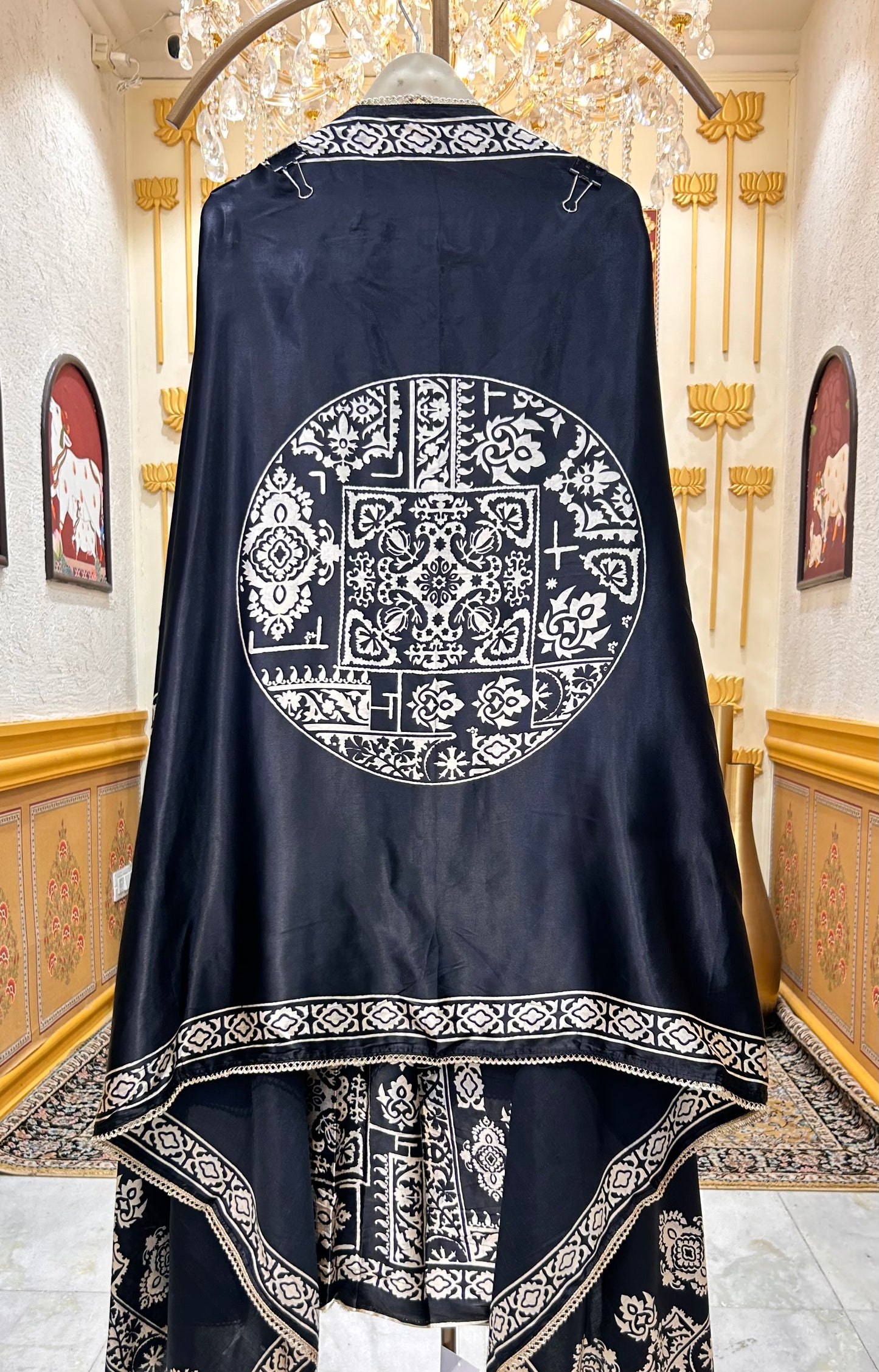 Gajji Rang Sheesha Suit