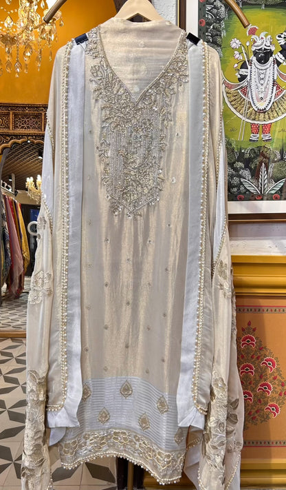 Mehvira Organza Suit