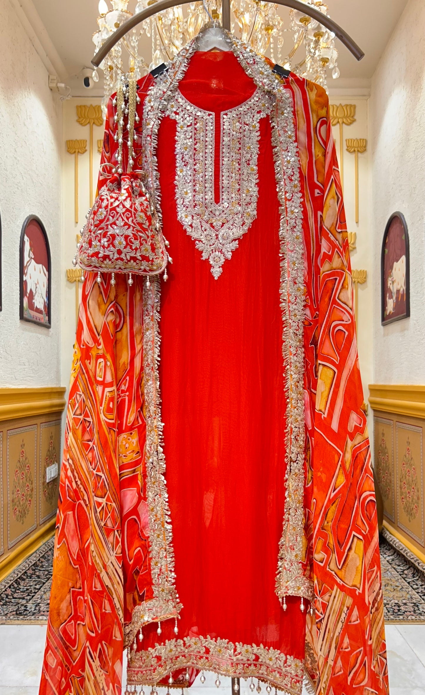 Noor Kiran Organza Suit