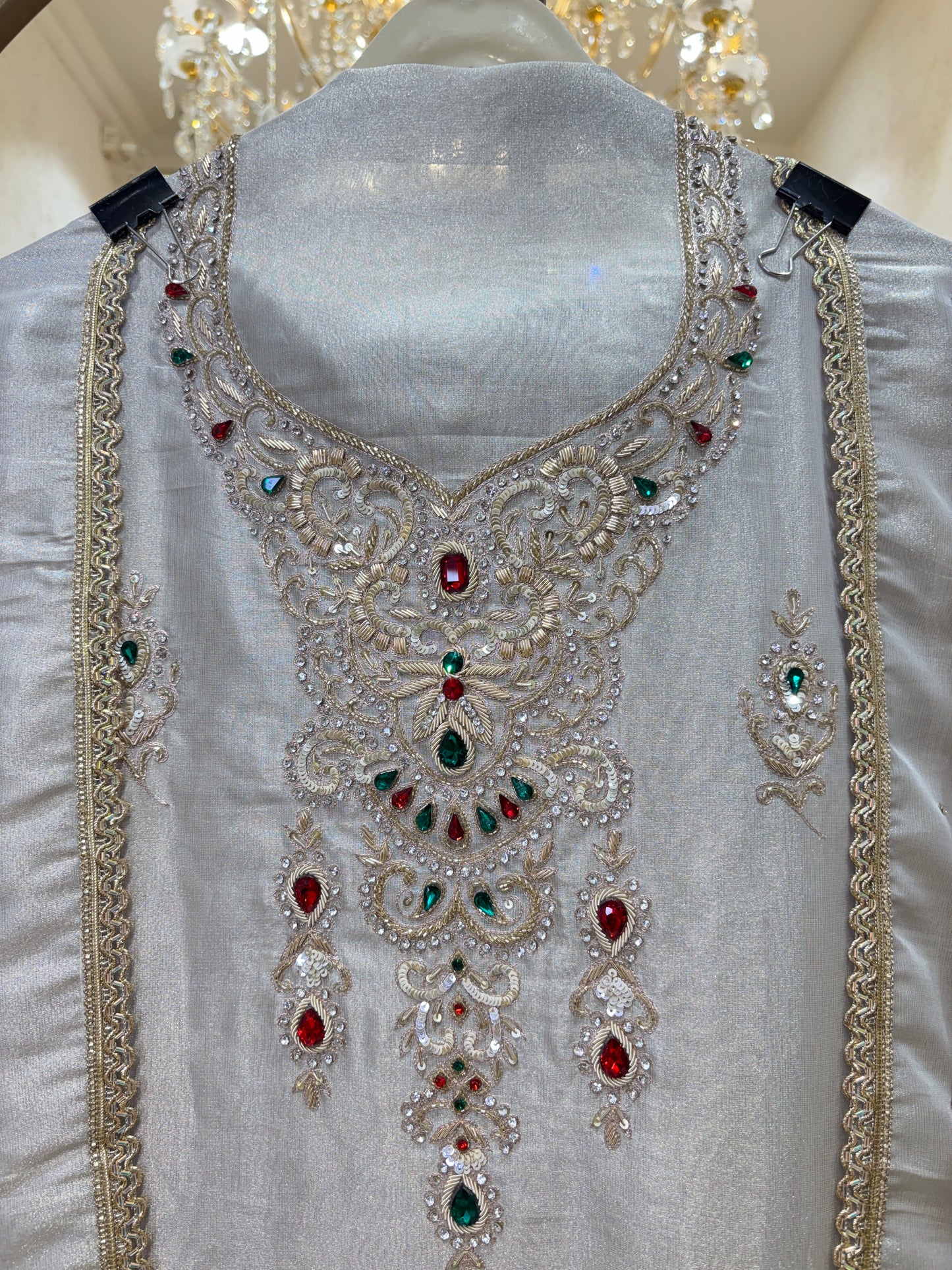 Zarmina Organza Suit