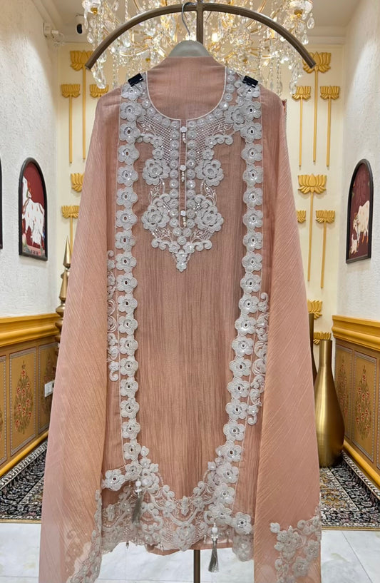 Mehrya Dori Spark Suit (Peach)
