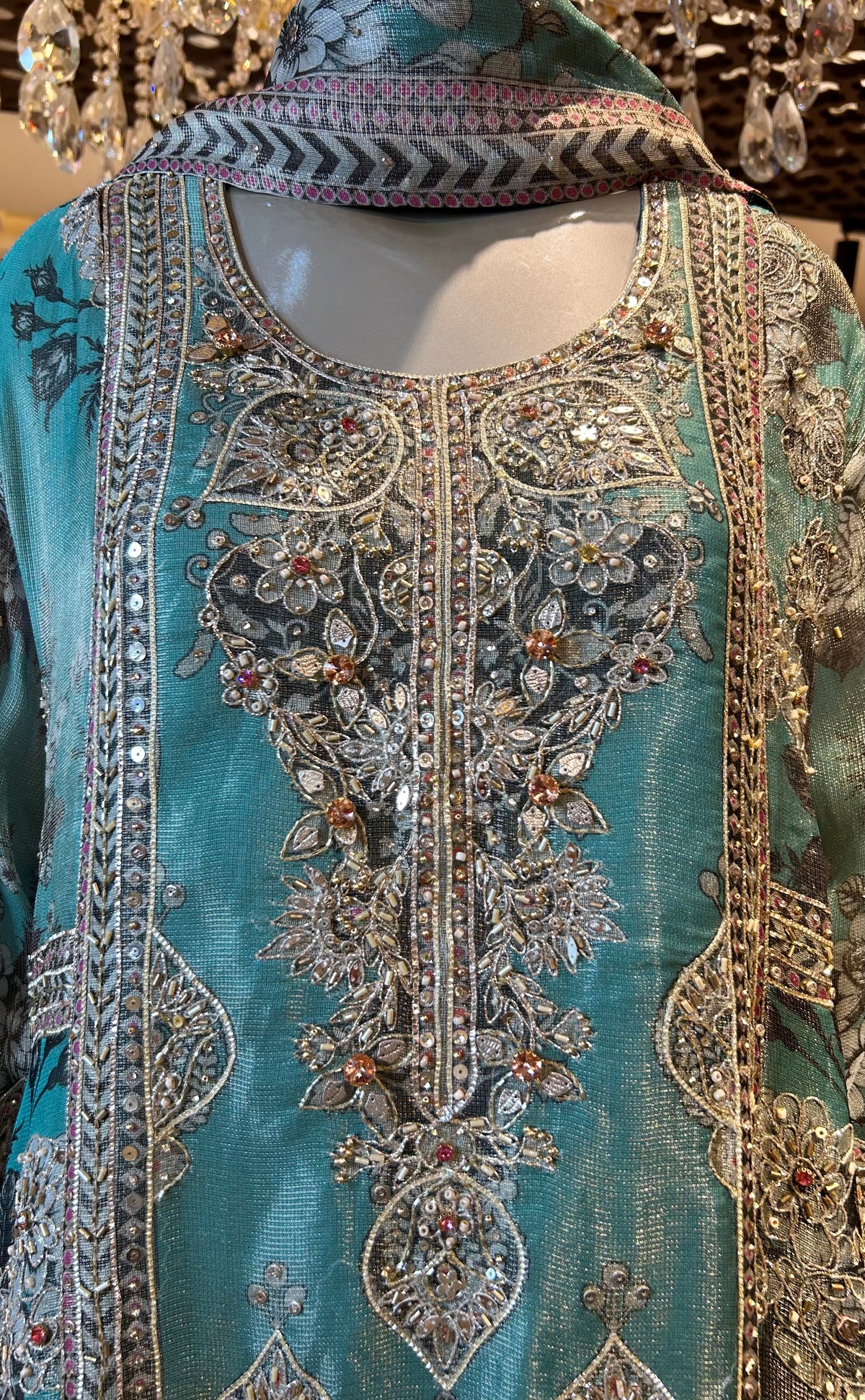 Farzeen Noor Anarkali Set
