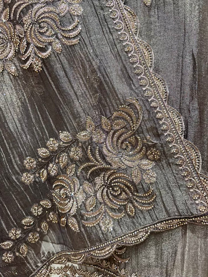 Zivara Crystal Élan Suit (Dark Grey)