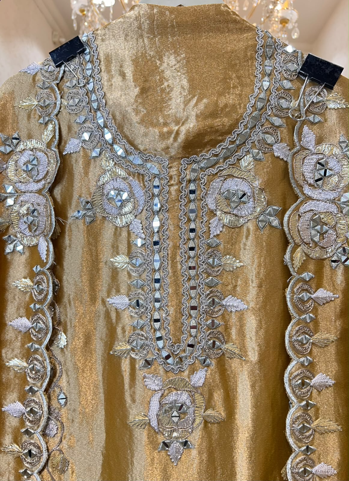 Zar Afshan Organza Suit
