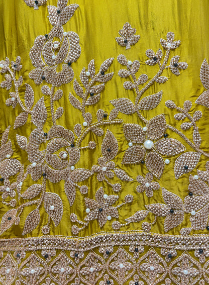 Elarune Silk Organza Suit