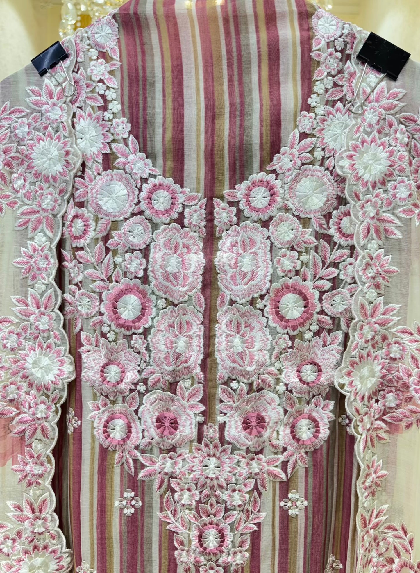 Ira Thread Chanderi Suit