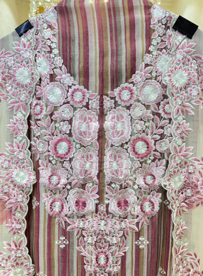 Ira Thread Chanderi Suit