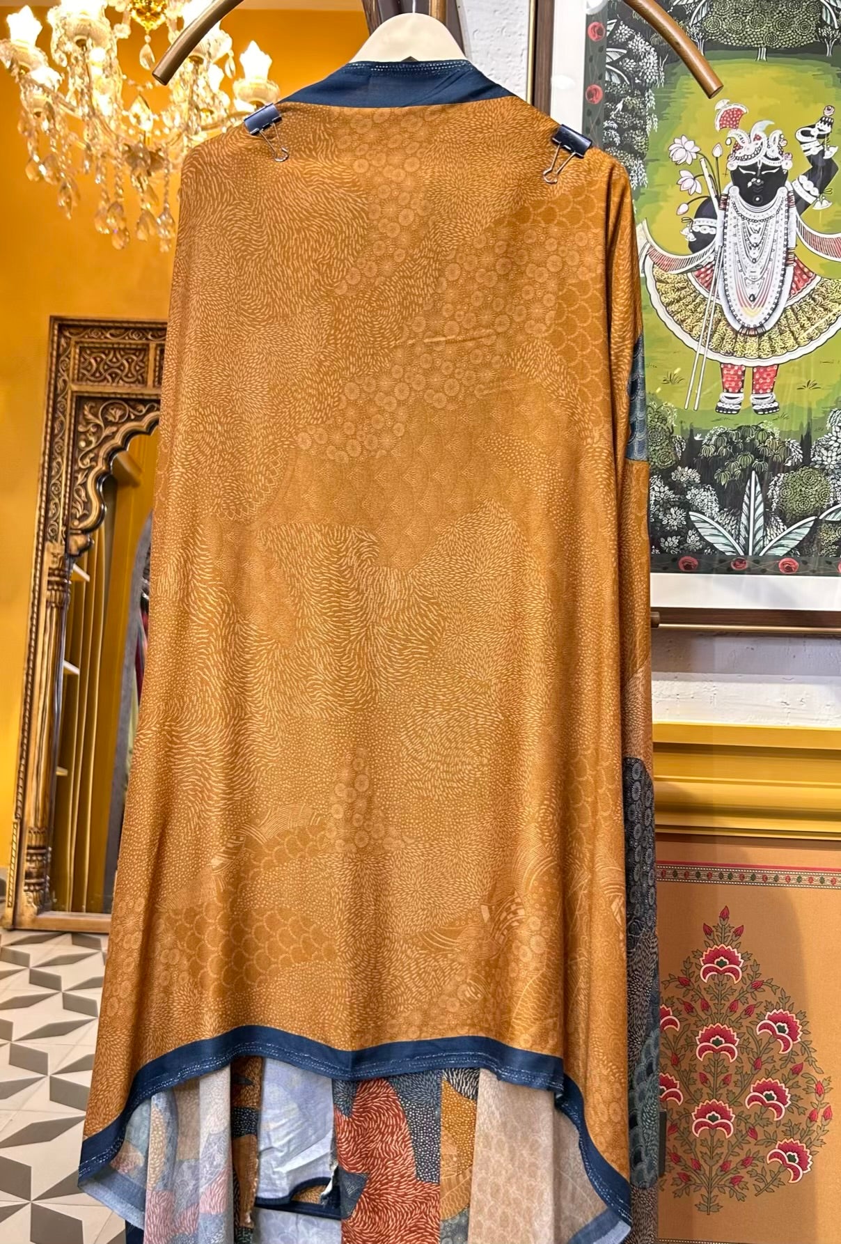 Mahroza Pashmina Suit (Blue)