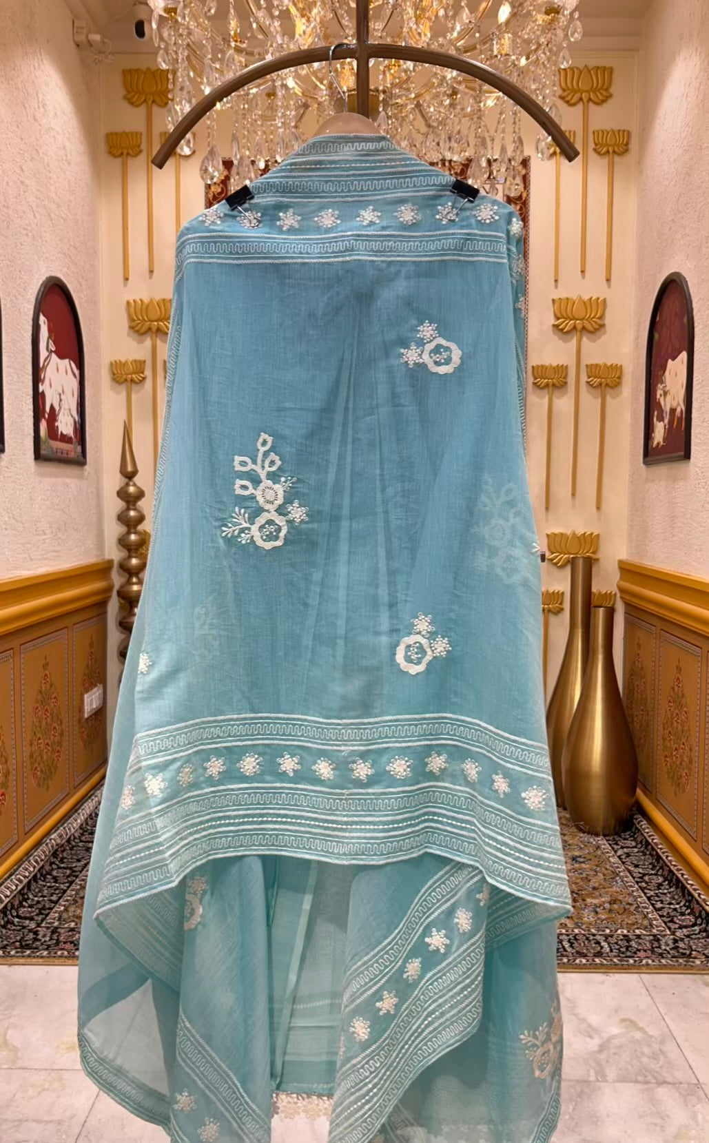 Abeer Resham Chanderi Suit