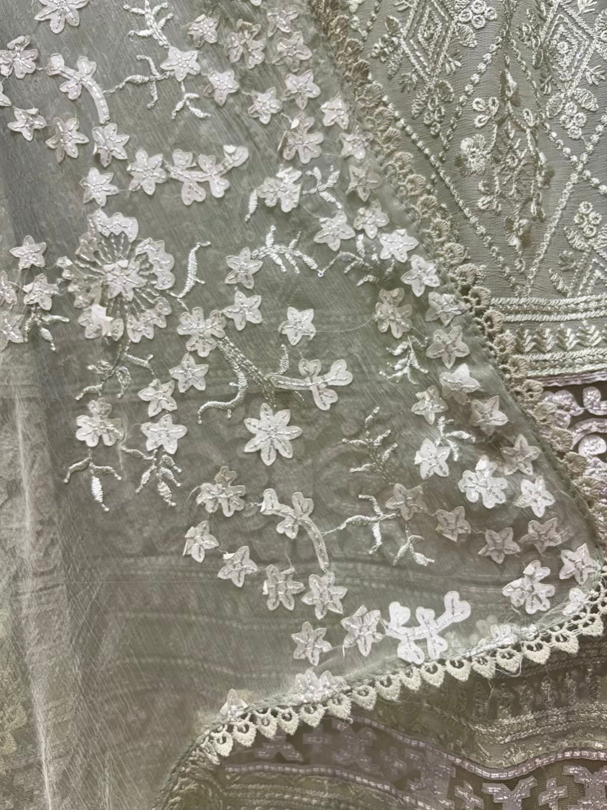 Naira Sequin Georgette Suit