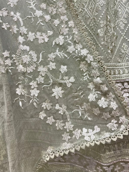 Naira Sequin Georgette Suit