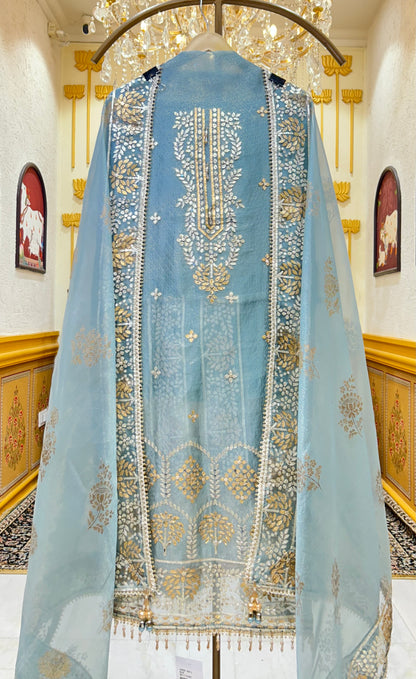 Zarmeiraa Tissue Organza Suit