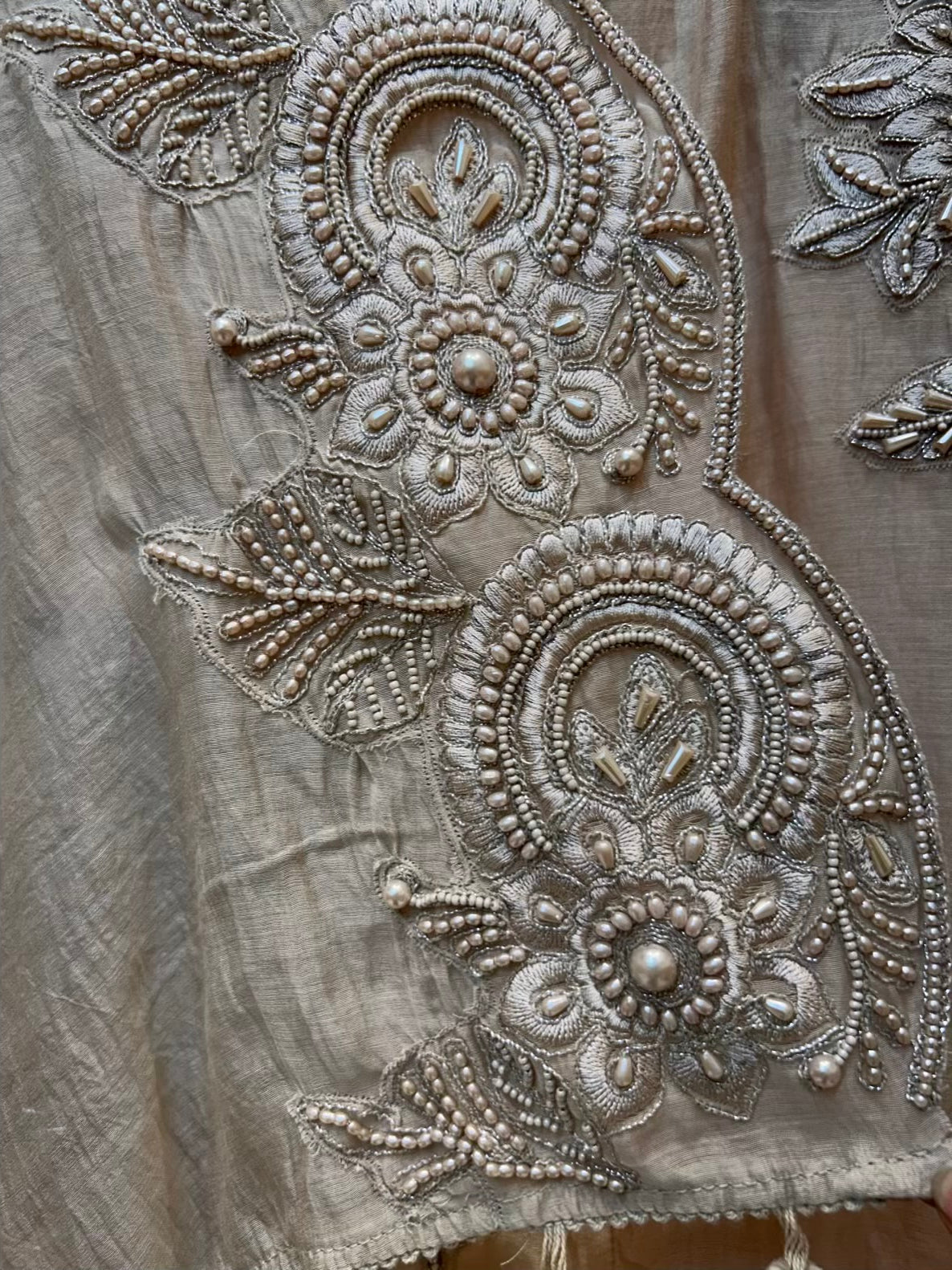 Ruhaya Moti Mul Suit (Grey)
