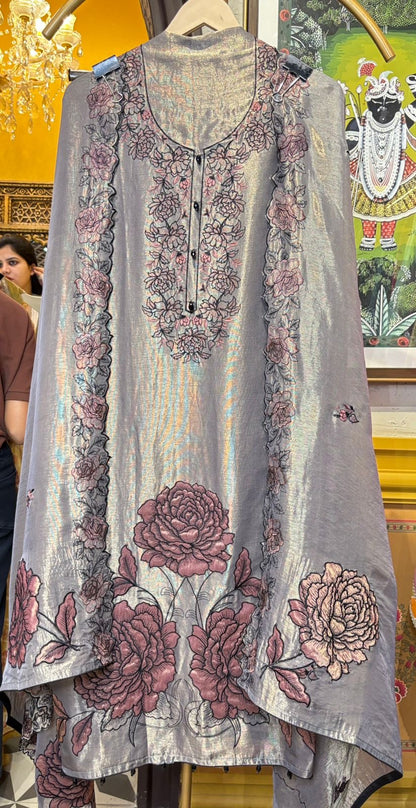 Lumina Organza (Grey)