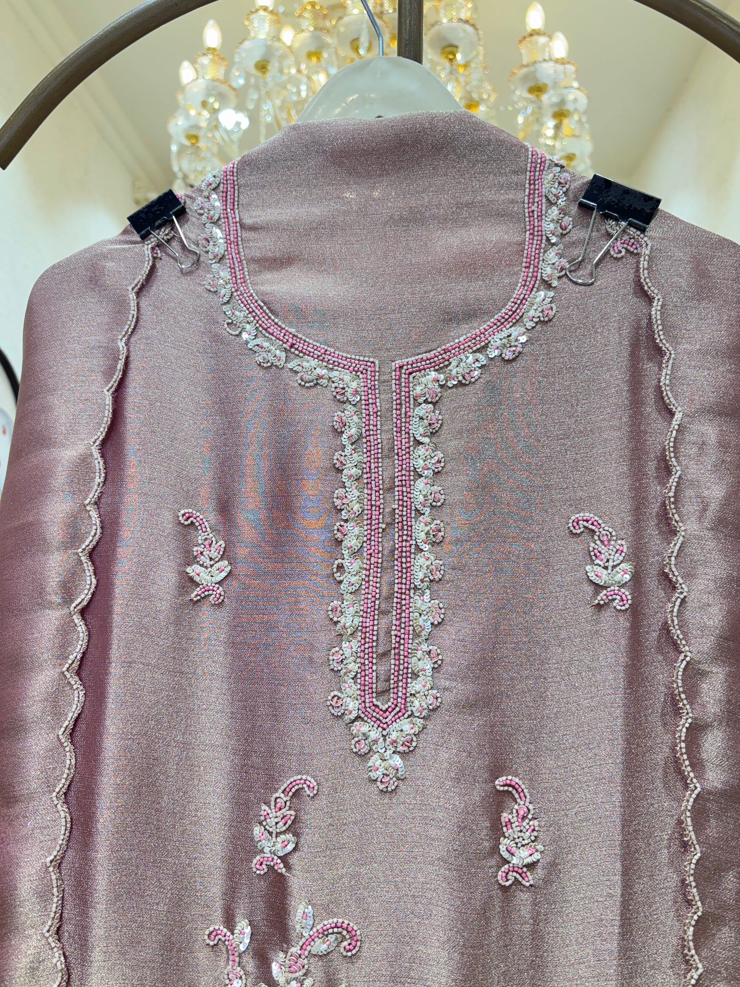 Luméra Pearl Tissue Organza Suit