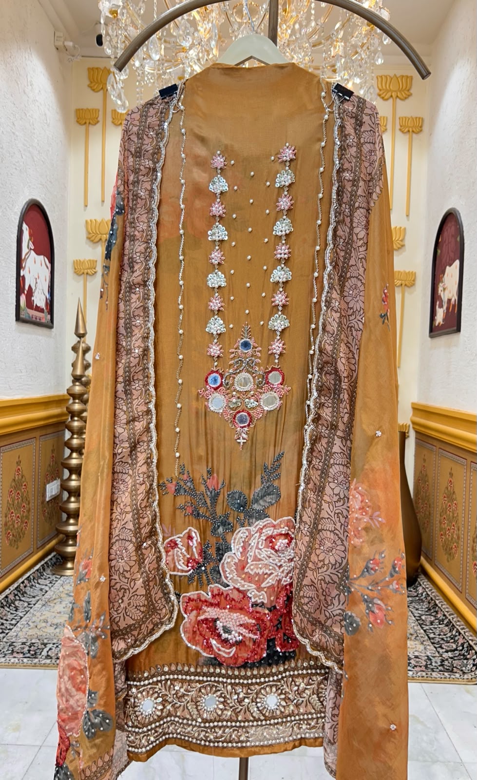 Vaidehi Silk Organza Suit