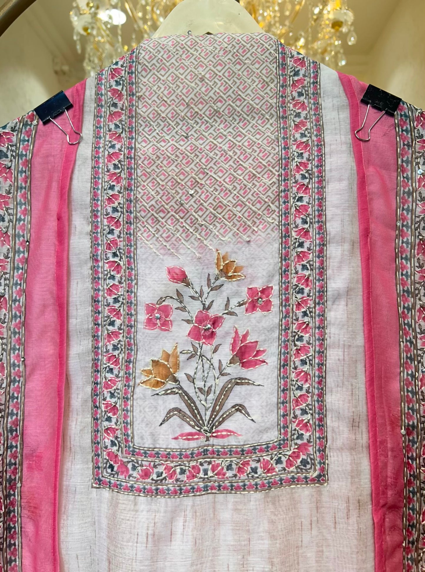 Eshira Linen Élan Suit (Pink)
