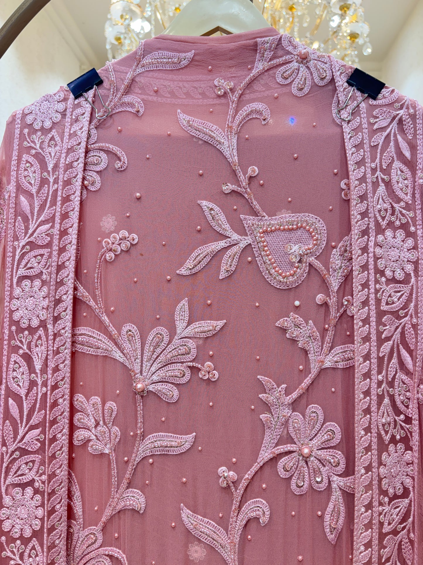 Aveera Handcrafted Georgette Suit