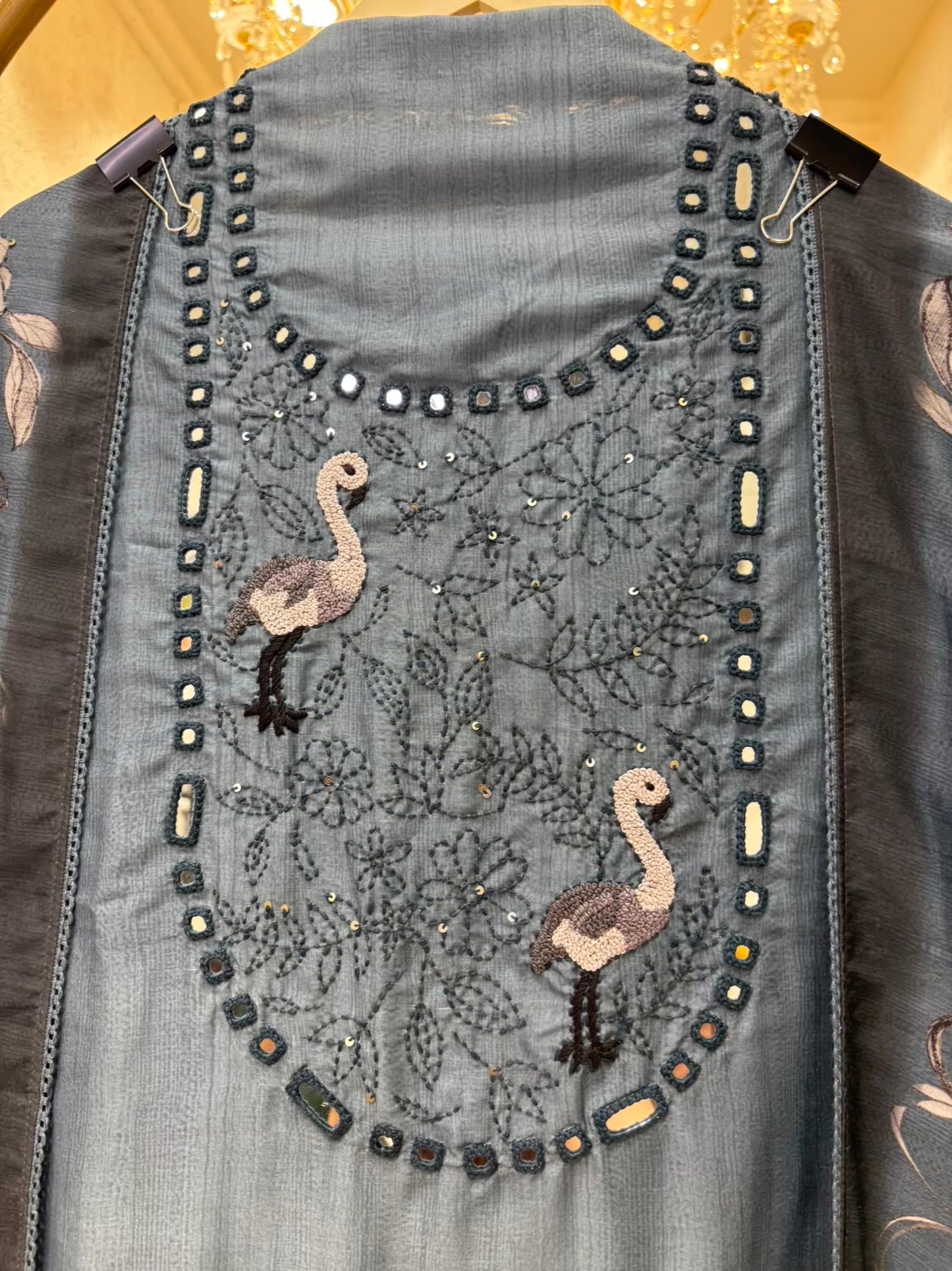 Kashish Printed Chanderi Suit
