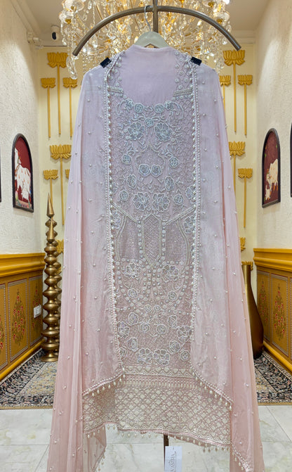 Aurelia Handcrafted Organza Suit