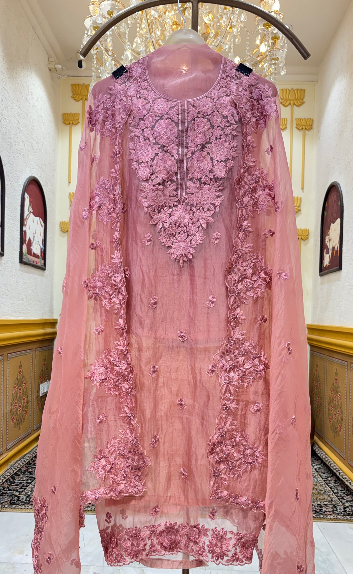 Noorisha Organza Suit