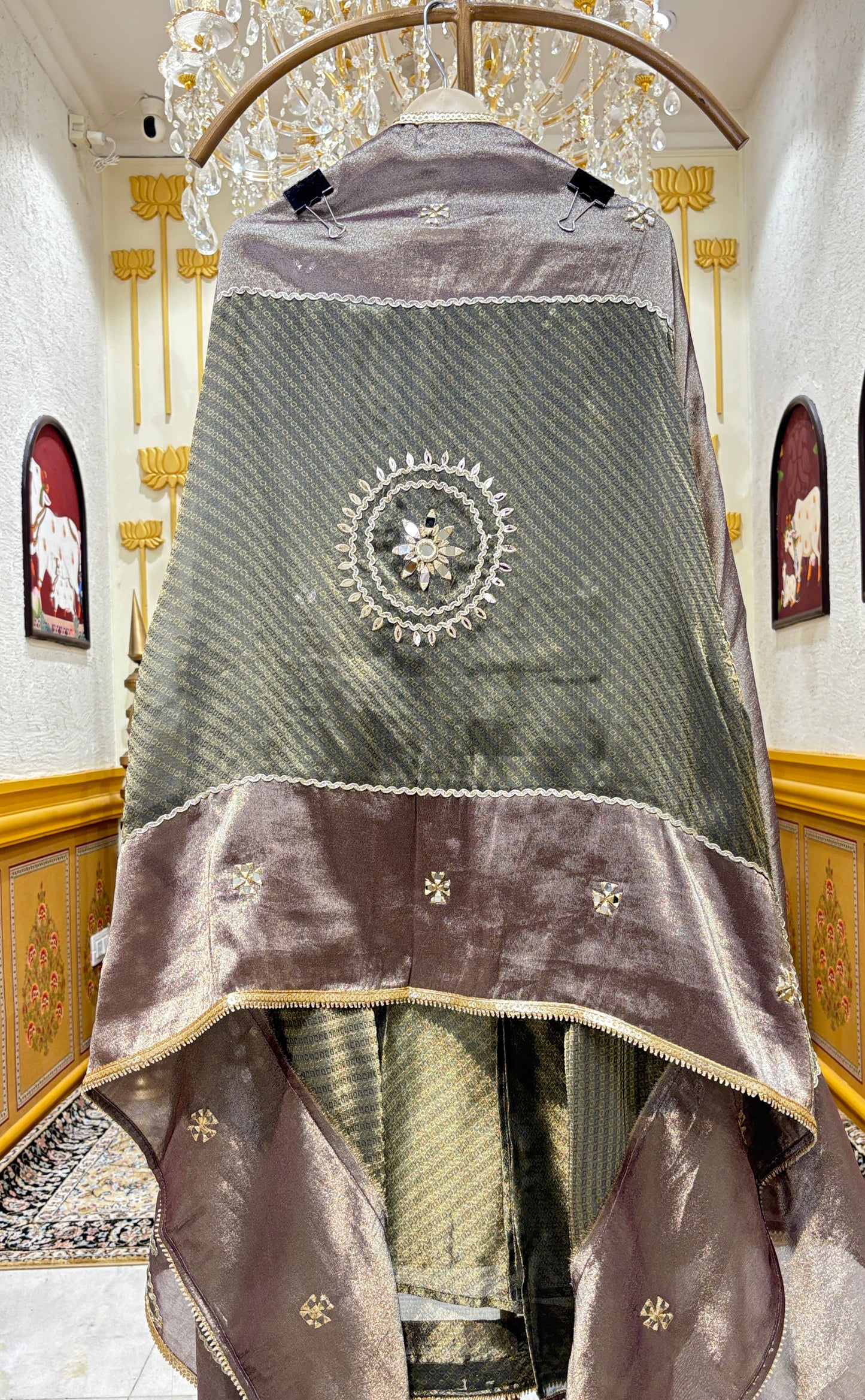 Zar Afreen Mirror Suit