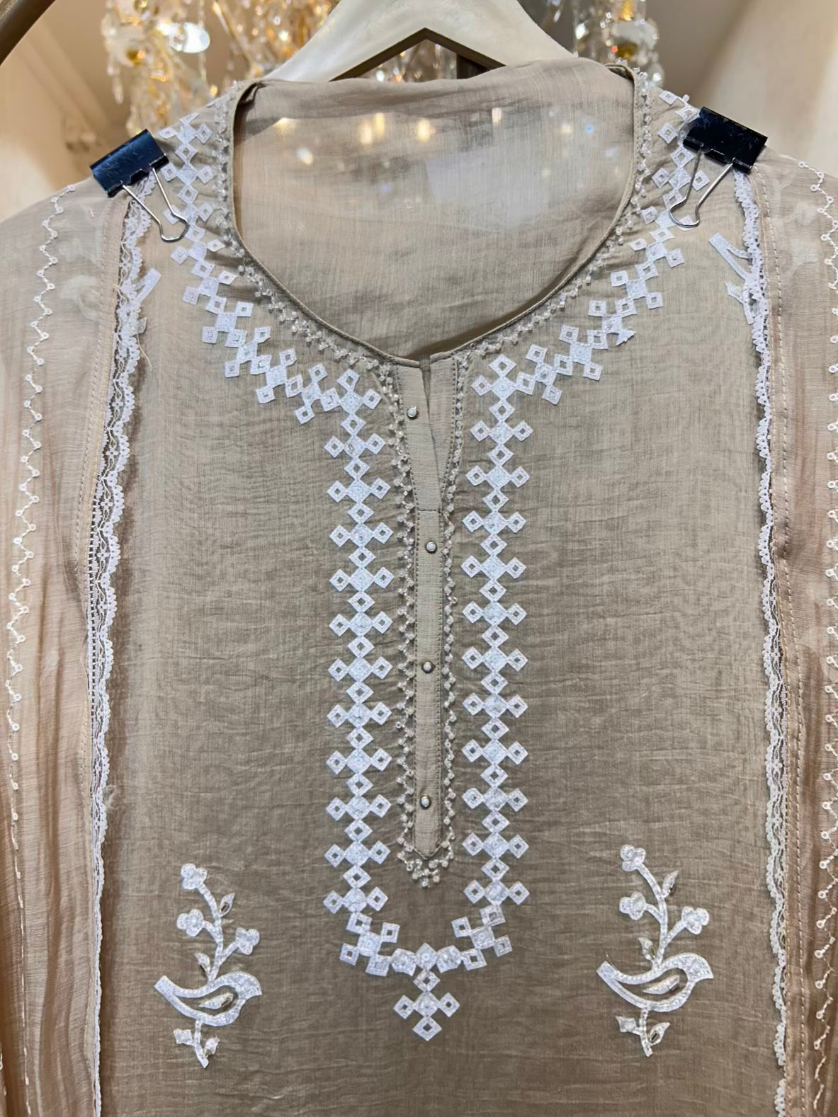 Nazira Mul Élan Suit (Beige)