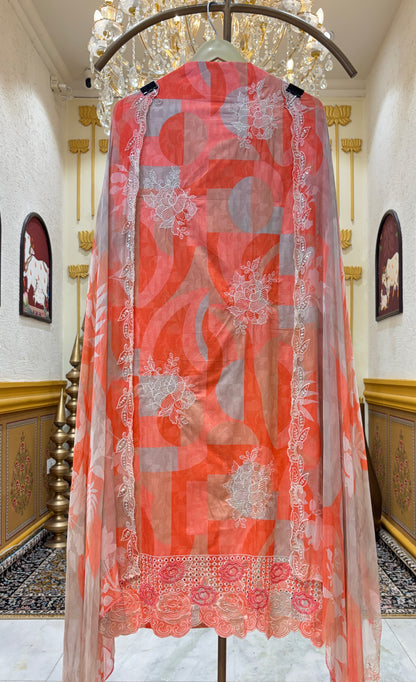 Rangriti Printed Cotton Suit