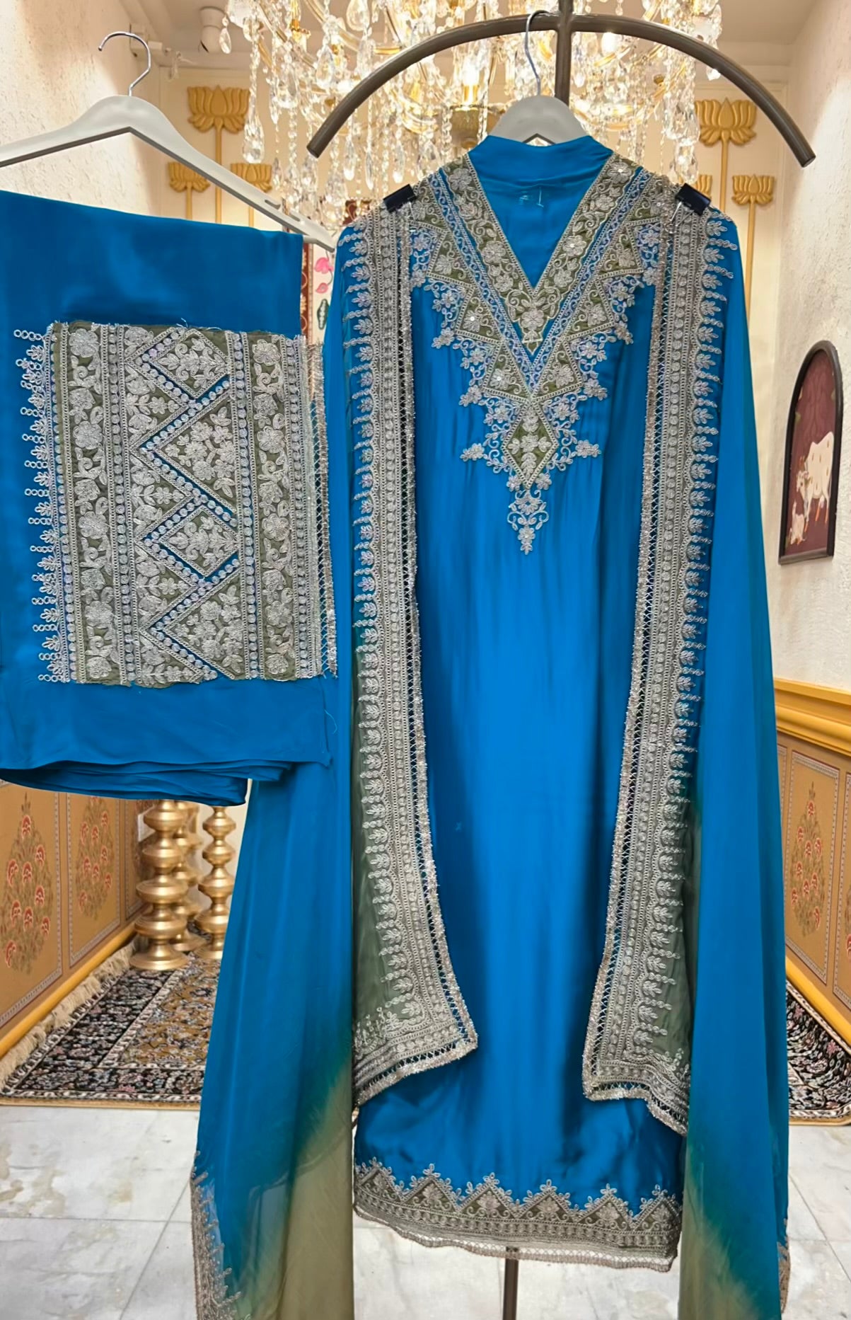 Afsara Noor Dori Suit (Blue)
