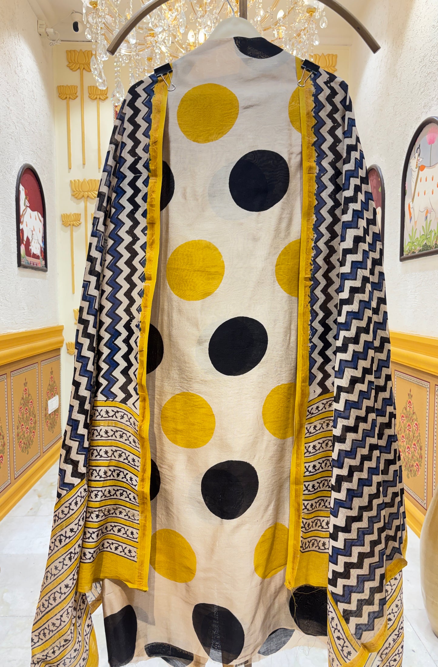 Roshira Printed Chanderi Suit