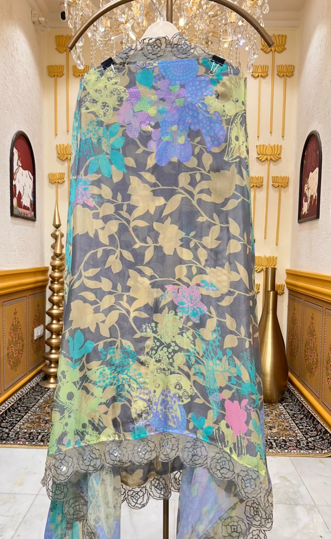 Mehrua Sequin Grace Suit (Grey)