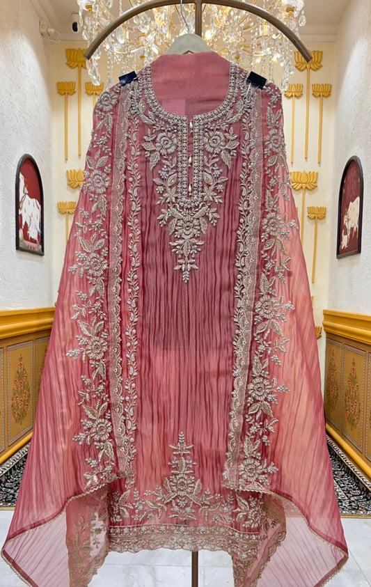 Aarini Tissue Élan Suit (Pink)