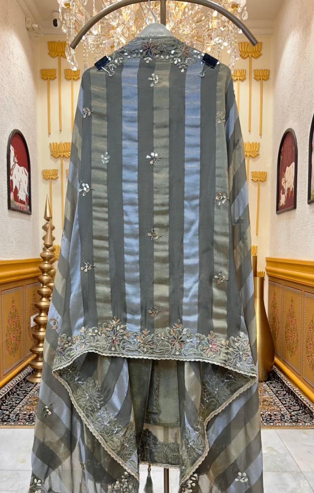 Arezya Aaina Élan Suit (Dark Green)