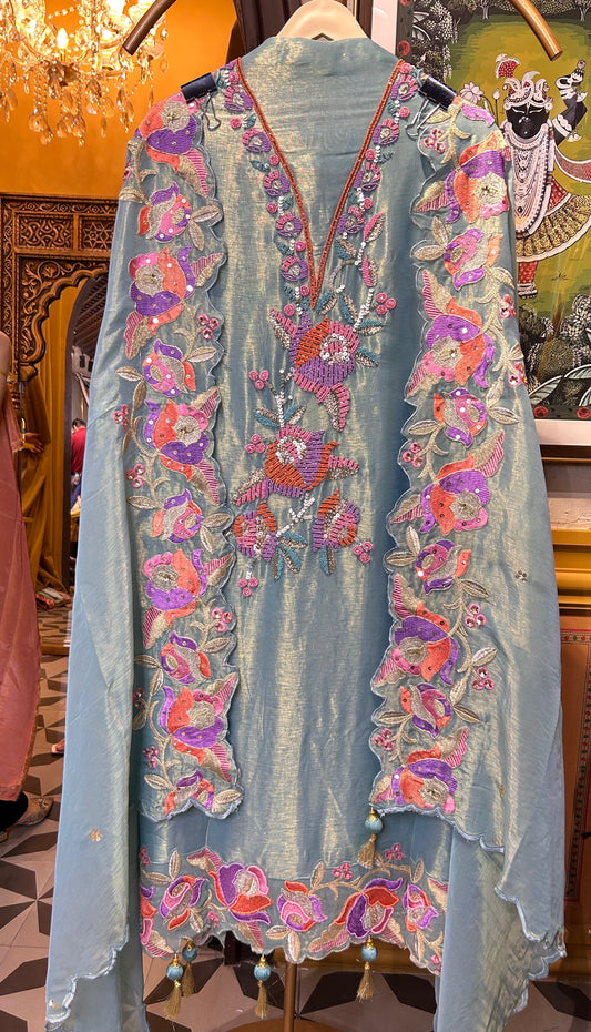 Gul-e-Roshan (Blue)