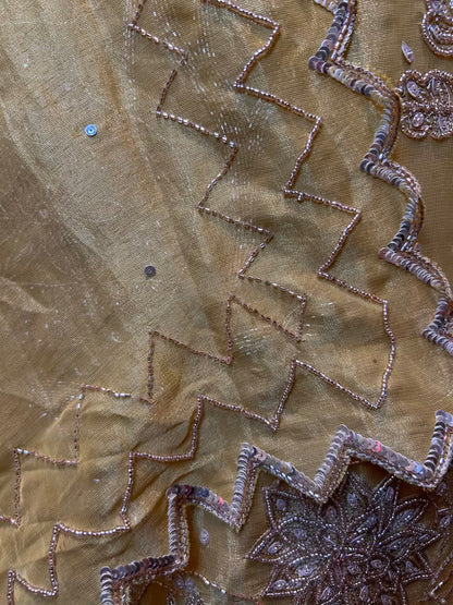 Lumina Organza Suit (Yellow)