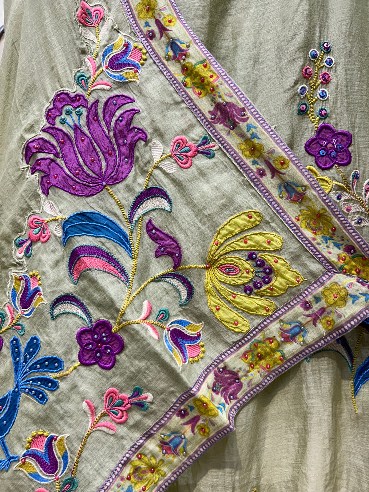 Aarvesha Mul Chanderi Suit