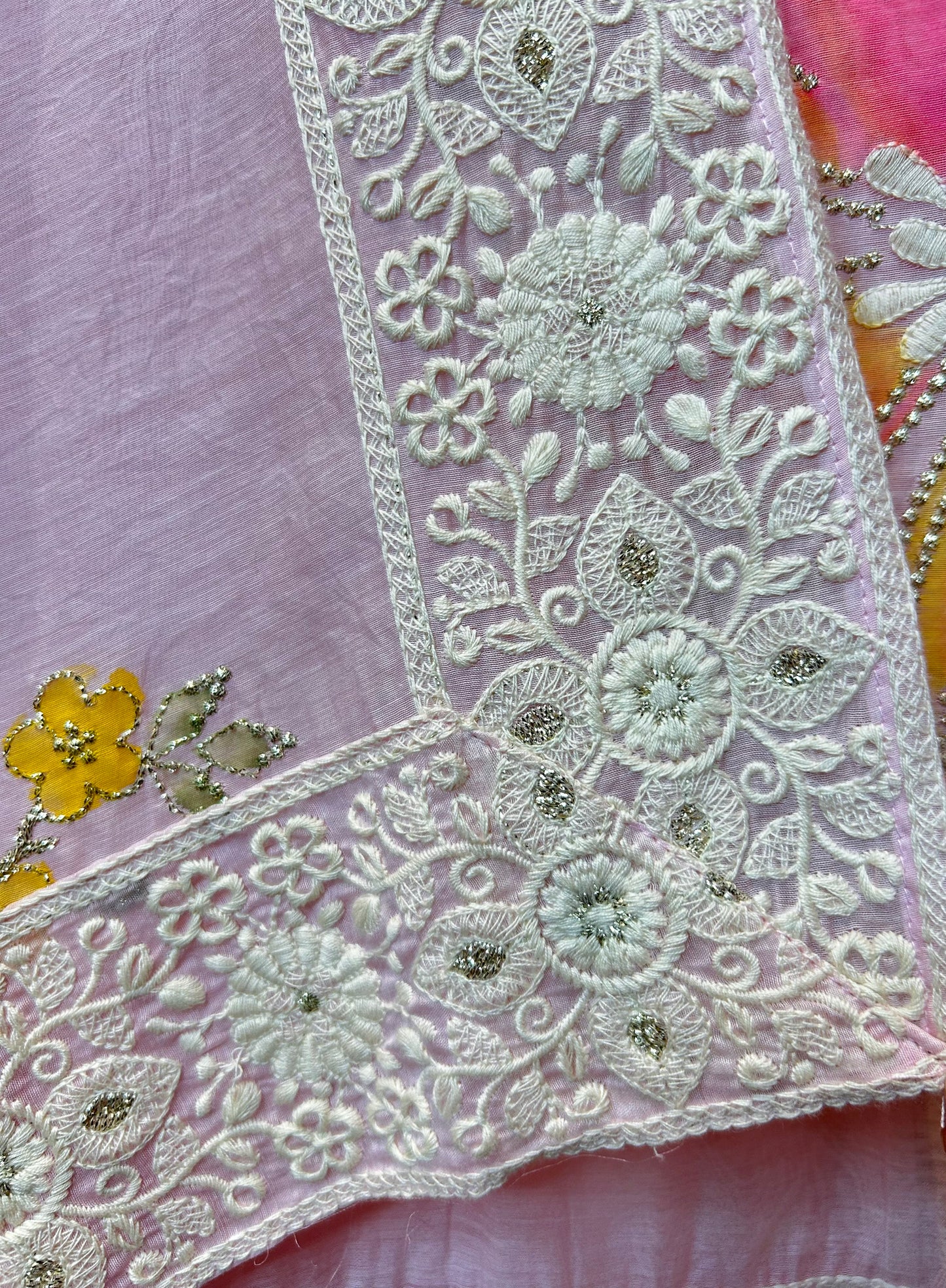 Sumbul Mul Chanderi Suit (Pink)