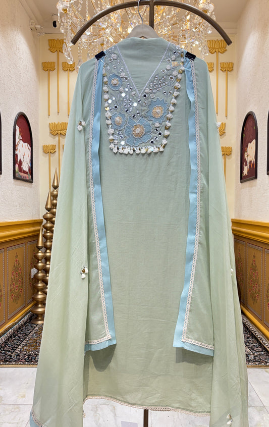 Avira Mirror Cotton Suit