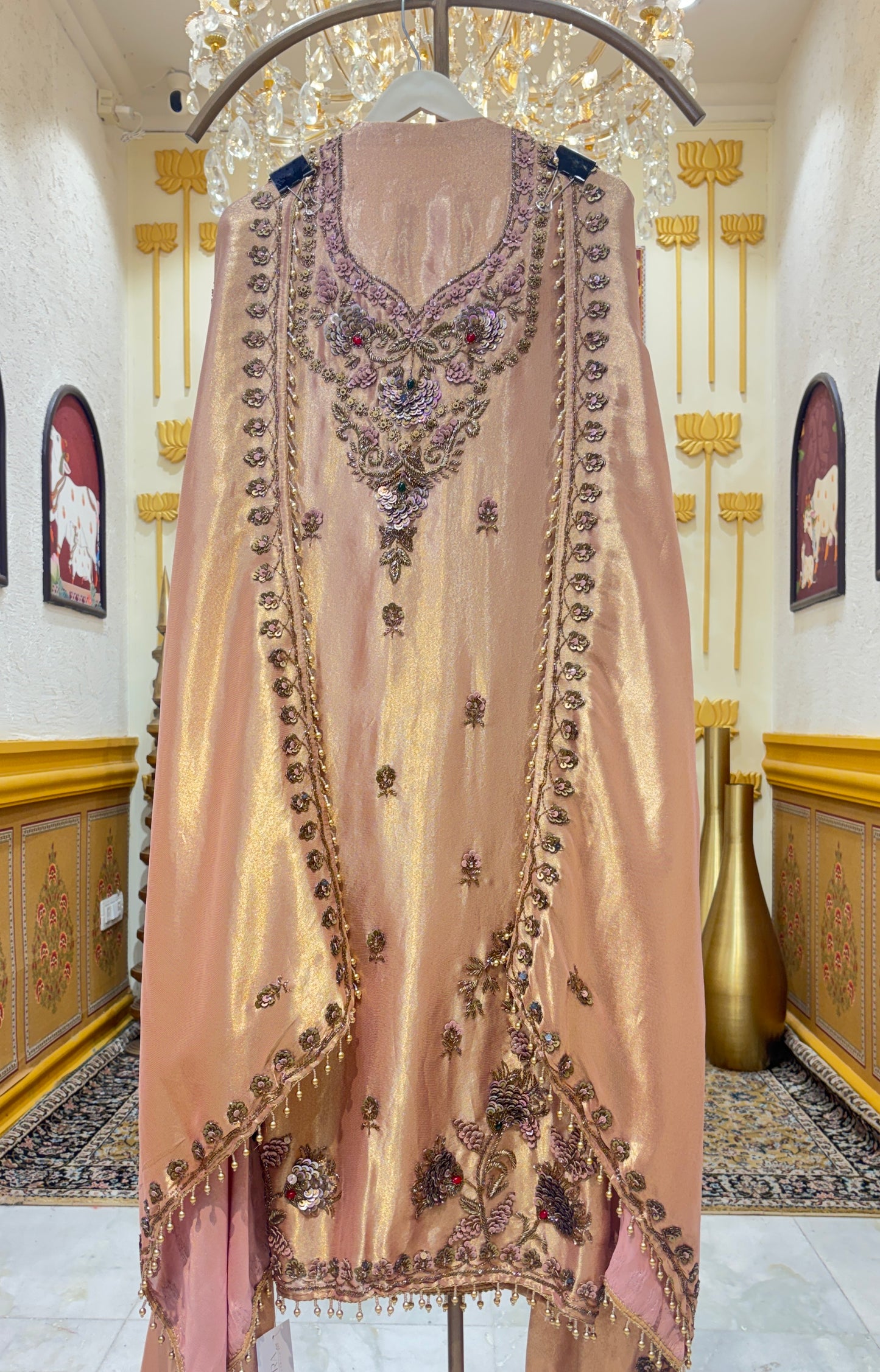 Zariya Noor Organza Suit