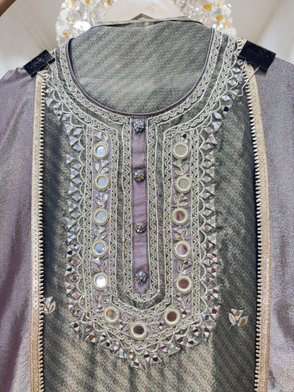 Zar Afreen Mirror Suit