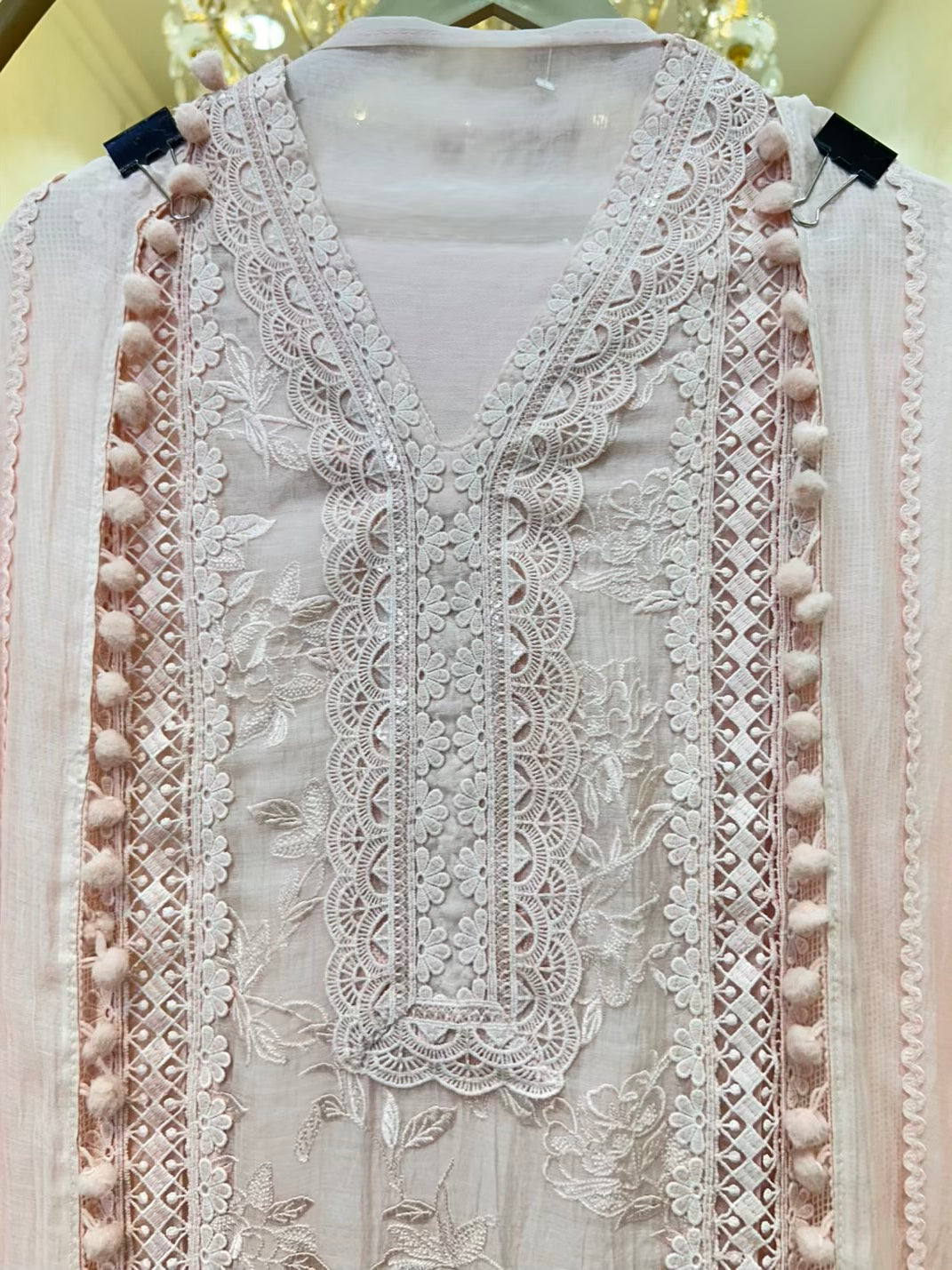 Mayra Crochet Mirror Mul Suit