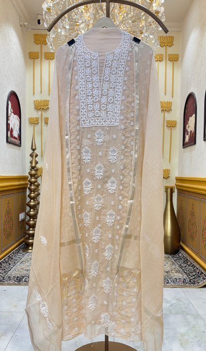 Aarzelle Artisan Chanderi Suit