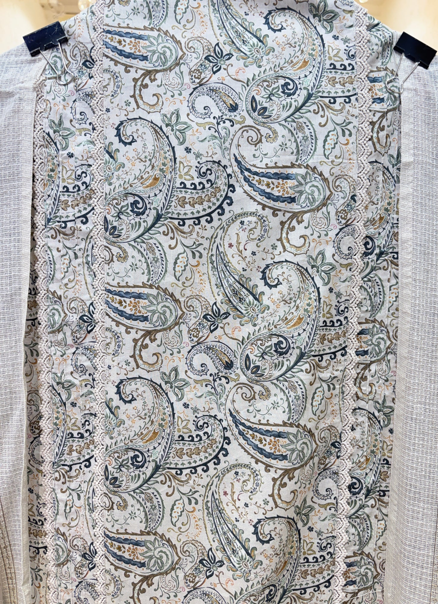 Noorvika Lace Cotton Suit