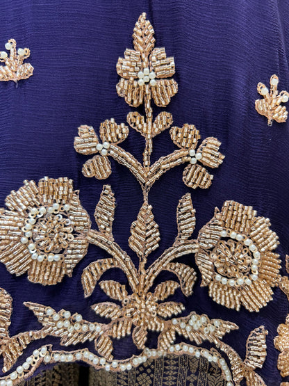 Zehraani Chinon Élan Set (Purple)
