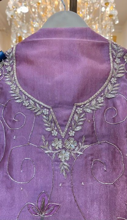 Sarvika Gota Jhalar Suit (Mouse)