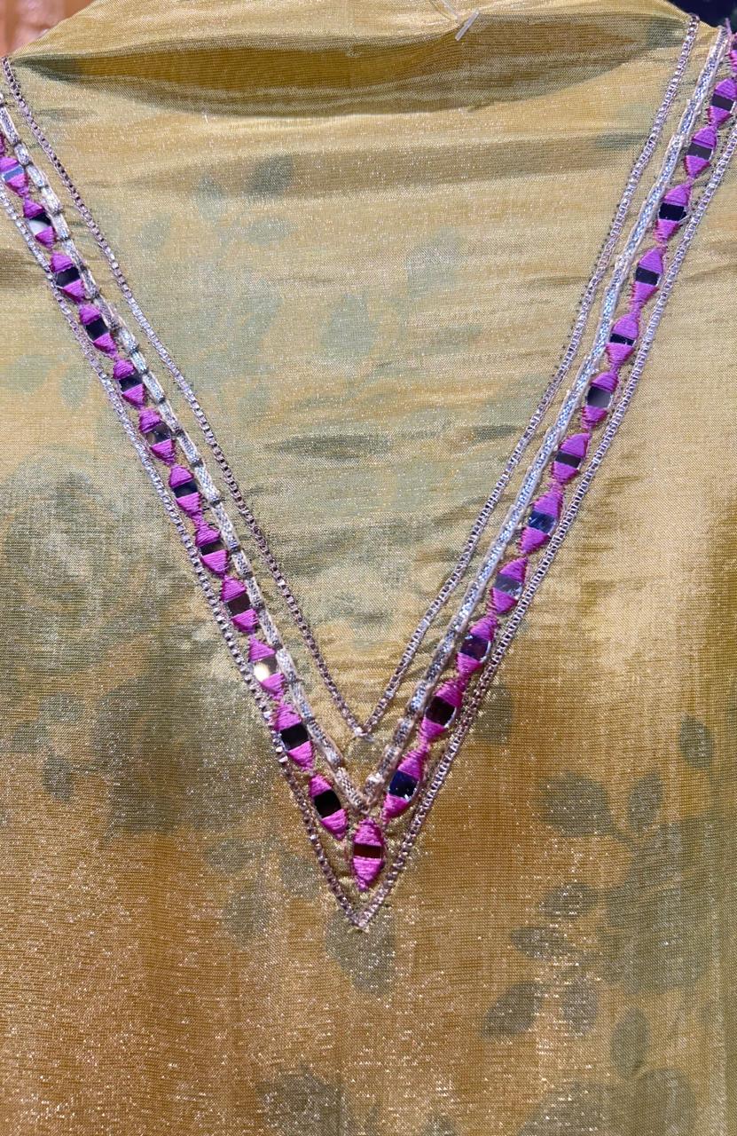 Aurehza Organza Suit