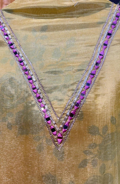 Aurehza Organza Suit